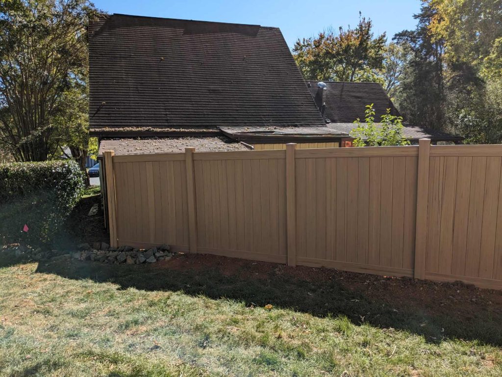 Grafted Fencing Vinyl Fence Example4